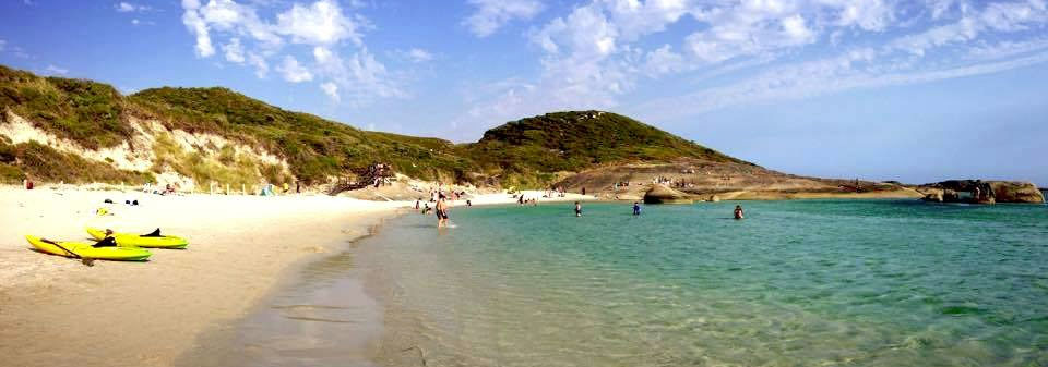 Walking from Greens Pool, Denmark, Western Australia