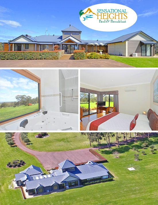 Sensational Heights Luxury Bed and Breakfast Short Stay Holiday